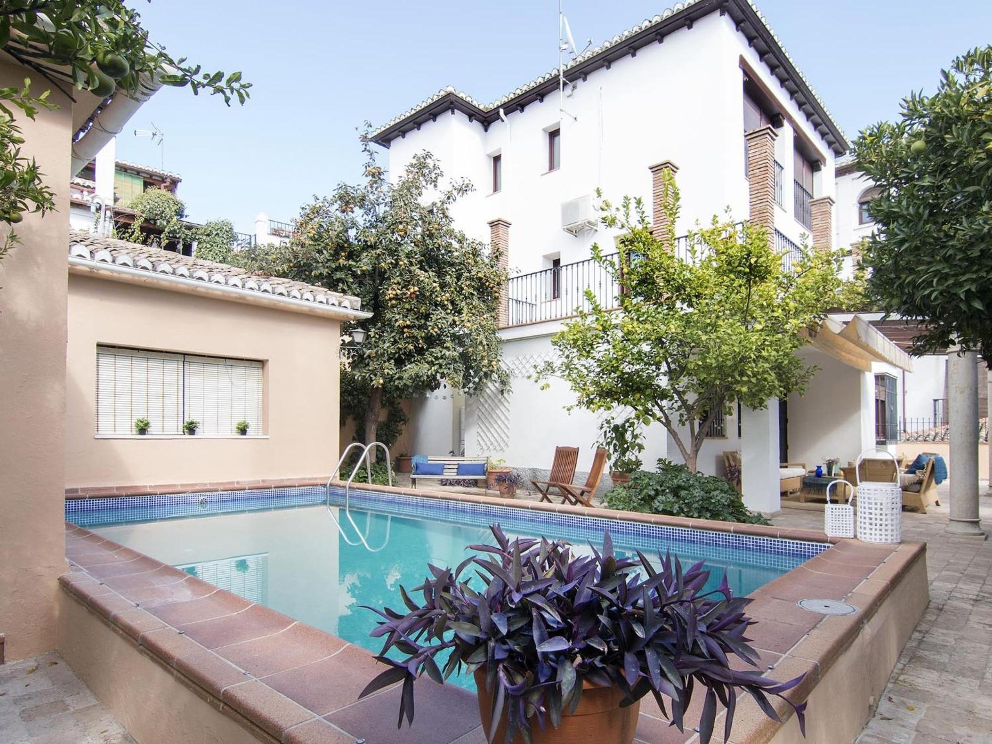 Carmen De Los Naranjos Exclusive Villa Granada Exterior photo